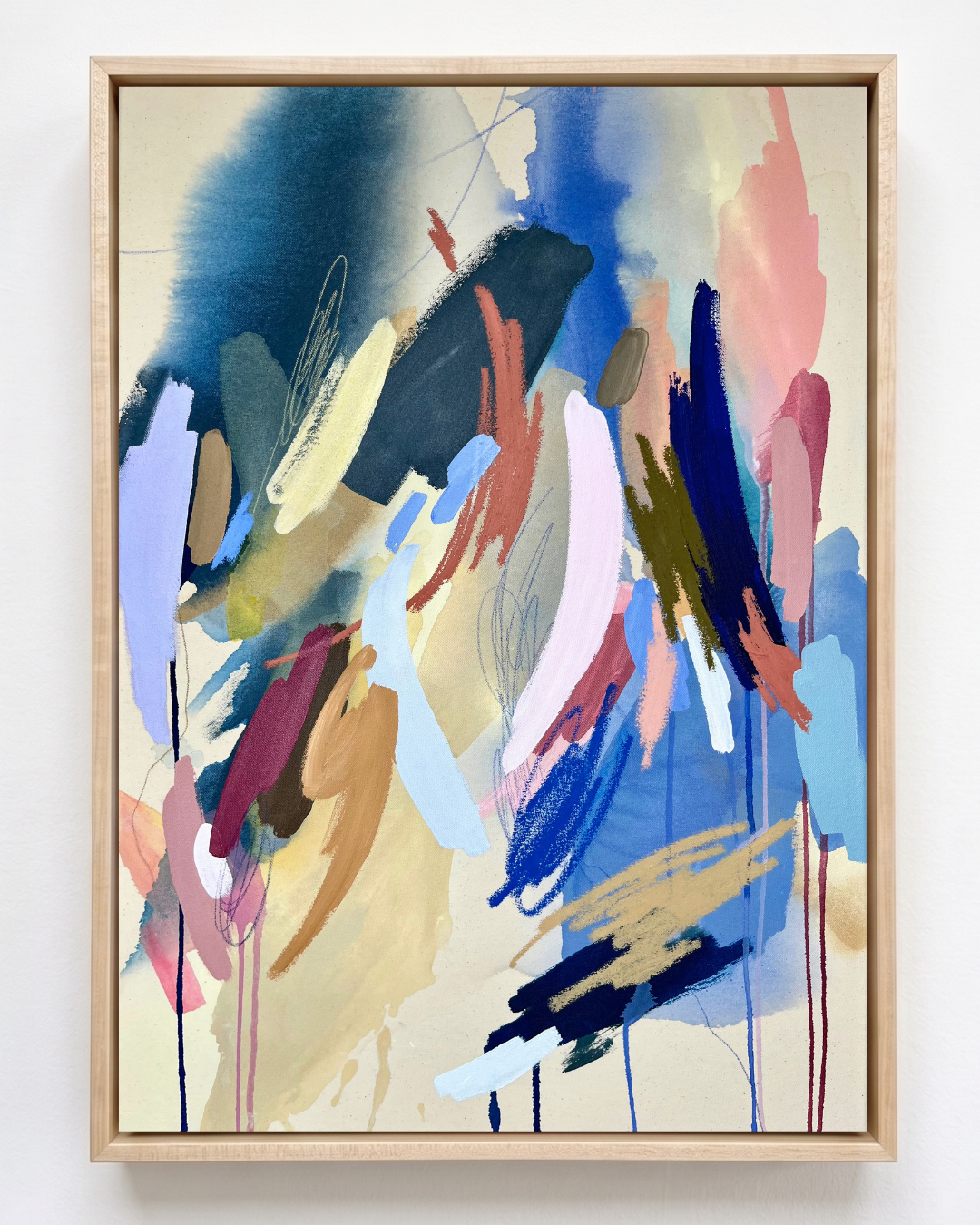 Tanja Schubert Kunst Original The freedom of flow